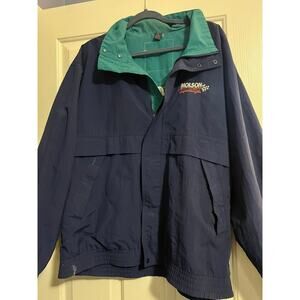 Vintage 90's The Victory Lap" Men's Molson Racing Windbreaker | Size Large